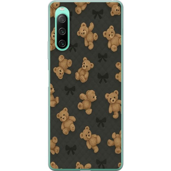 Sony Xperia 10 IV Genomskinligt Skal Teddy Hugs