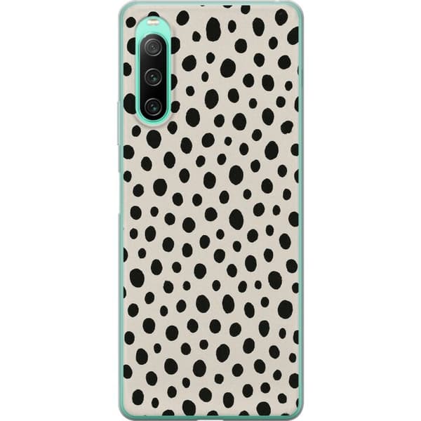 Sony Xperia 10 IV Läpinäkyvä kuori Dot Dance
