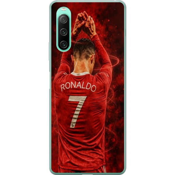 Sony Xperia 10 IV Läpinäkyvä kuori Ronaldo