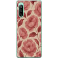 Miniatyrbilde 1 av 3: Sony Xperia 10 IV Gjennomsiktig deksel Rose Blomst