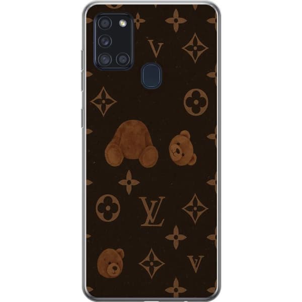 Samsung Galaxy A21s Gjennomsiktig deksel Plush Luxe