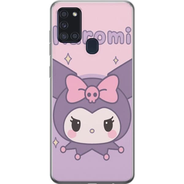 Samsung Galaxy A21s Gjennomsiktig deksel Kuromi Kawaii