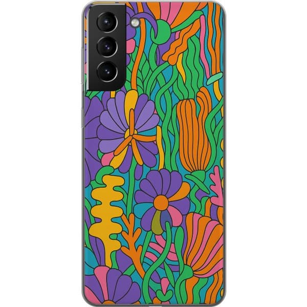 Samsung Galaxy S21+ 5G Gjennomsiktig deksel Color Pop