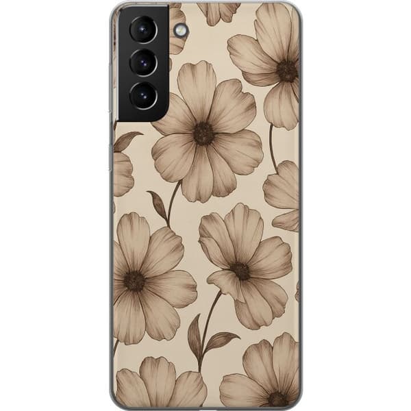 Samsung Galaxy S21+ 5G Gjennomsiktig deksel Pastel Rush