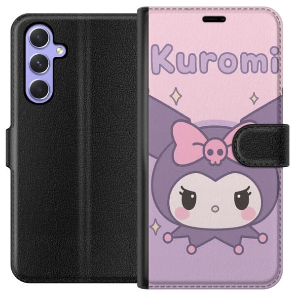 Samsung Galaxy A54 Tegnebogsetui Kuromi Kawaii