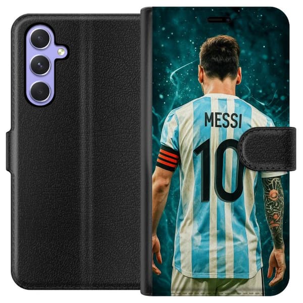 Samsung Galaxy A54 Tegnebogsetui Messi