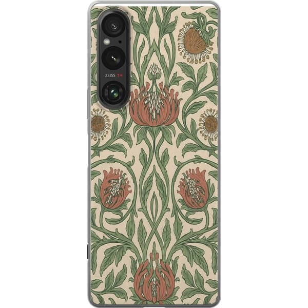 Sony Xperia 1 V Läpinäkyvä kuori Petali Yksityiskohdat