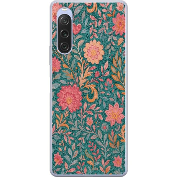 Sony Xperia 10 V Gennemsigtig cover Floral Dream