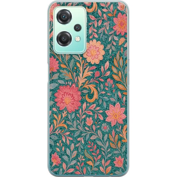 OnePlus Nord CE 2 Lite 5G Läpinäkyvä kuori Floral Dream