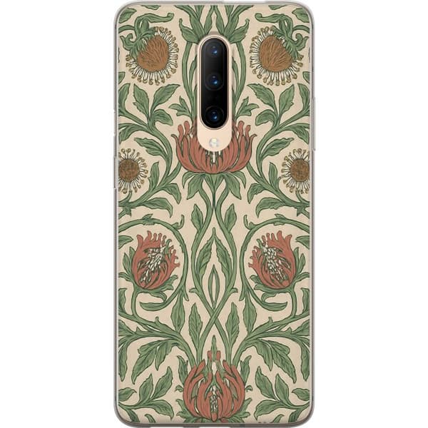 OnePlus 7 Pro Gjennomsiktig deksel Bladedetaljer