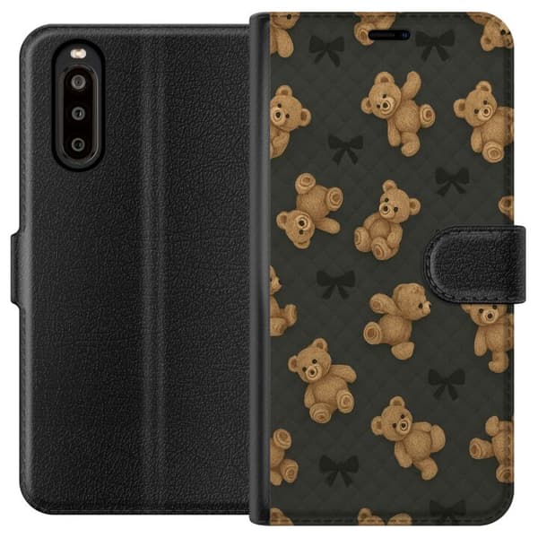 Sony Xperia 10 II Lompakkokotelo Teddy Halauksia