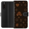 Miniatyrbillede 1 af 3: Sony Xperia 10 II Tegnebogsetui Plush Luxe