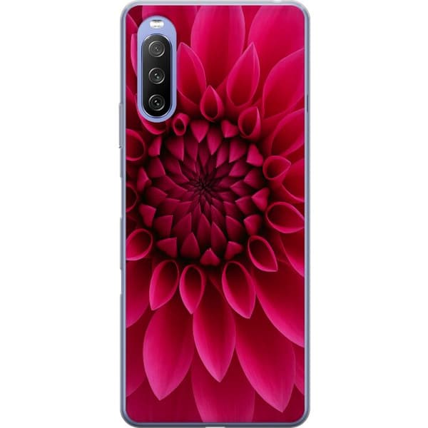 Sony Xperia 10 III Läpinäkyvä kuori Rosecore