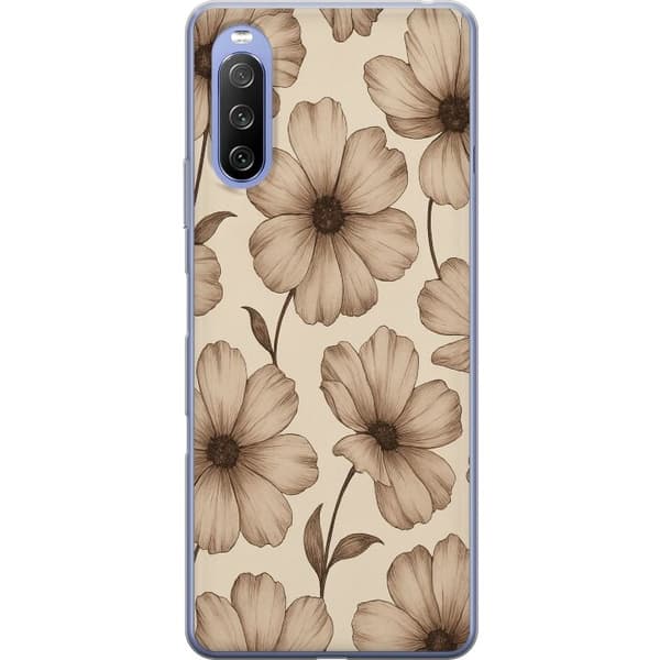 Sony Xperia 10 III Genomskinligt Skal Pastel Rush
