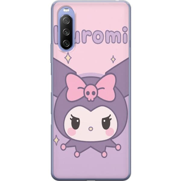 Sony Xperia 10 III Läpinäkyvä kuori Kuromi Kawaii
