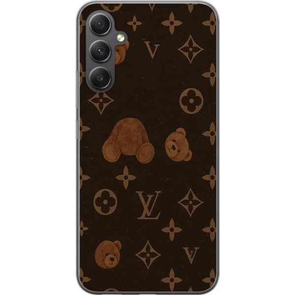 Samsung Galaxy A25 Läpinäkyvä kuori Plush Luxe