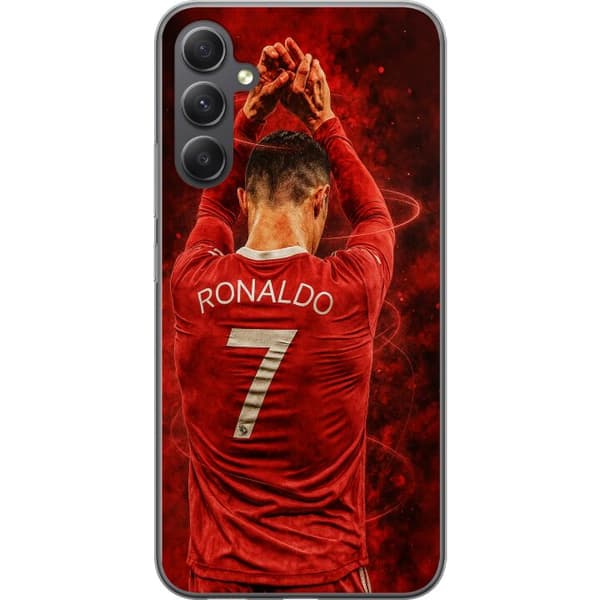 Samsung Galaxy A25 Gjennomsiktig deksel Ronaldo