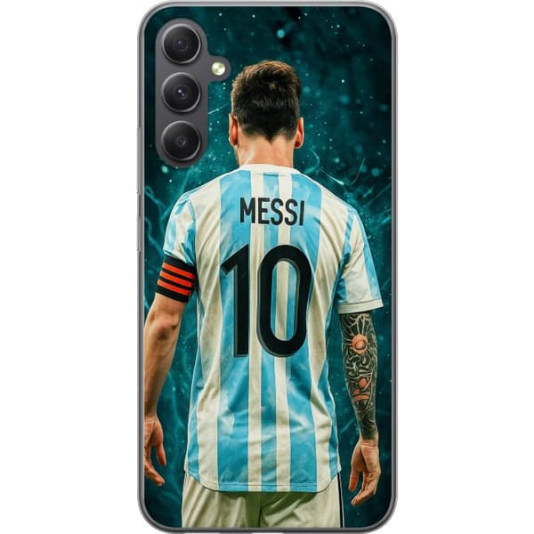 Samsung Galaxy A25 Genomskinligt Skal Messi