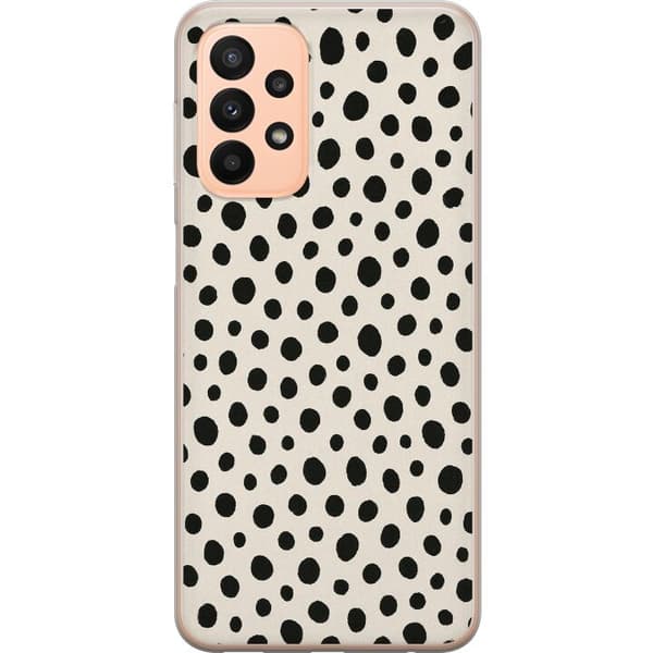 Samsung Galaxy A23 Gennemsigtig cover Dot Dance