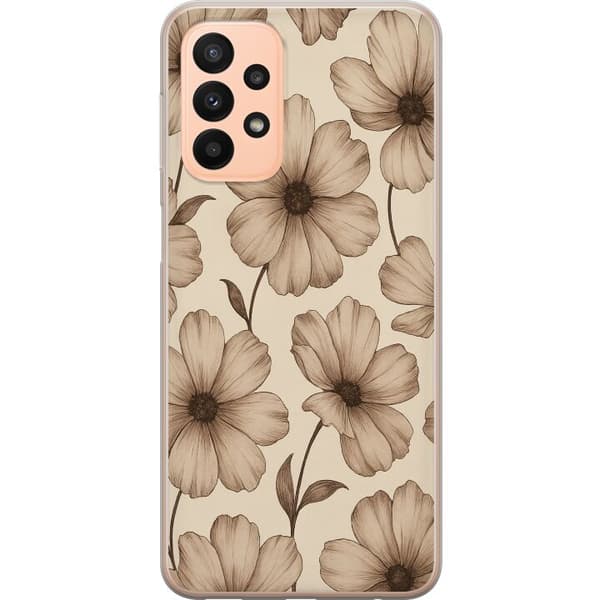 Samsung Galaxy A23 Genomskinligt Skal Pastel Rush