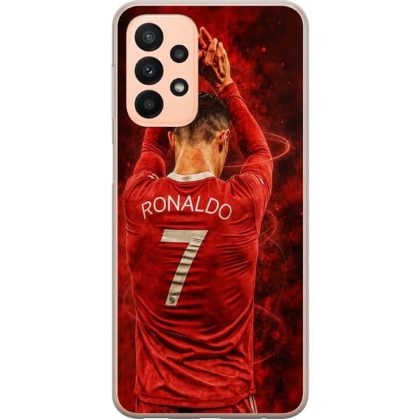 Samsung Galaxy A23 Genomskinligt Skal Ronaldo