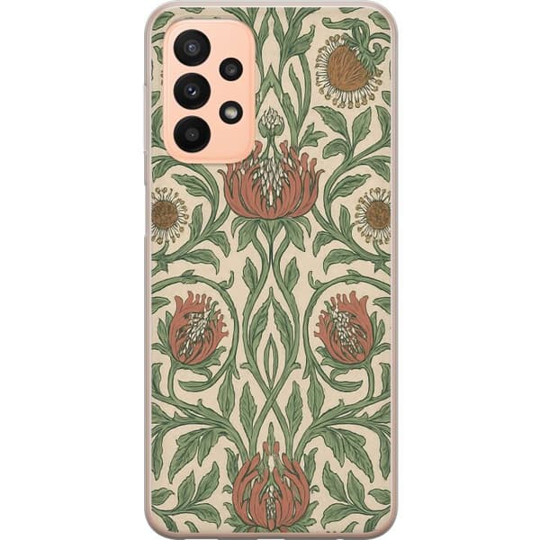 Samsung Galaxy A23 Läpinäkyvä kuori Petali Yksityiskohdat