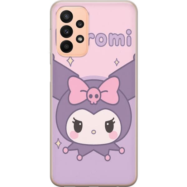 Samsung Galaxy A23 Genomskinligt Skal Kuromi Kawaii