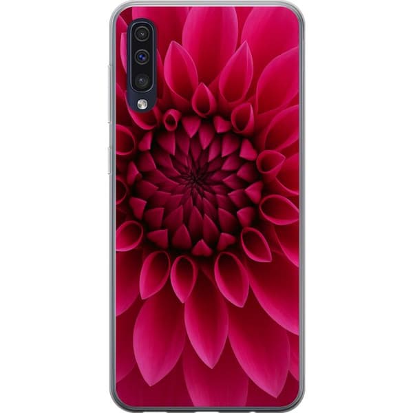 Samsung Galaxy A50 Gennemsigtig cover Rosecore