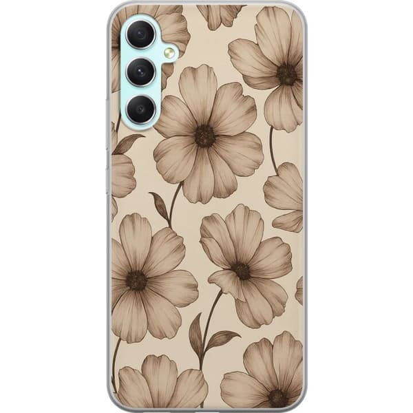 Samsung Galaxy A34 Gjennomsiktig deksel Pastel Rush