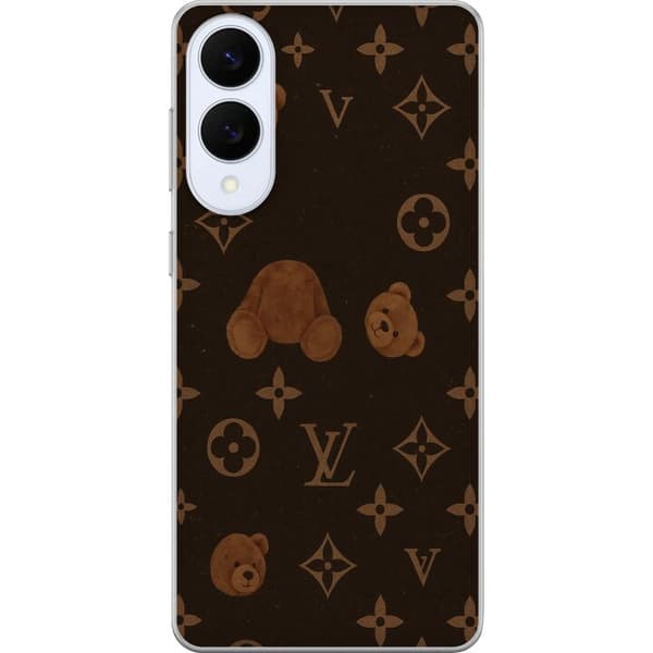 Samsung Galaxy S25 Edge Gjennomsiktig deksel Plush Luxe