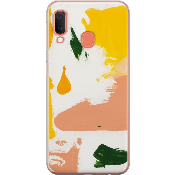 Samsung Galaxy A20e Genomskinligt Skal Plastic Free Chic
