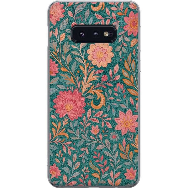 Samsung Galaxy S10e Läpinäkyvä kuori Floral Dream