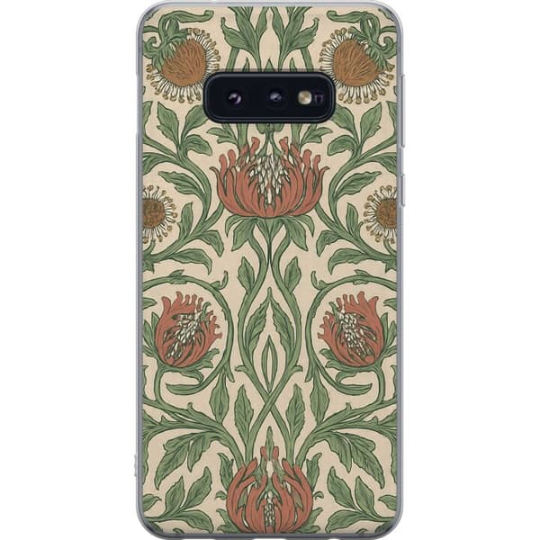 Samsung Galaxy S10e Gennemsigtig cover Blad Detaljer
