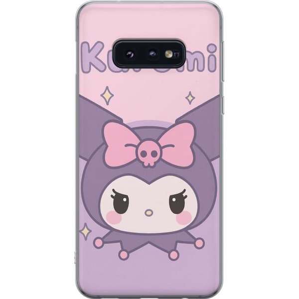 Samsung Galaxy S10e Läpinäkyvä kuori Kuromi Kawaii