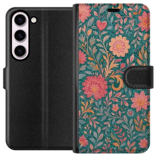 Samsung Galaxy S23 Tegnebogsetui Floral Dream