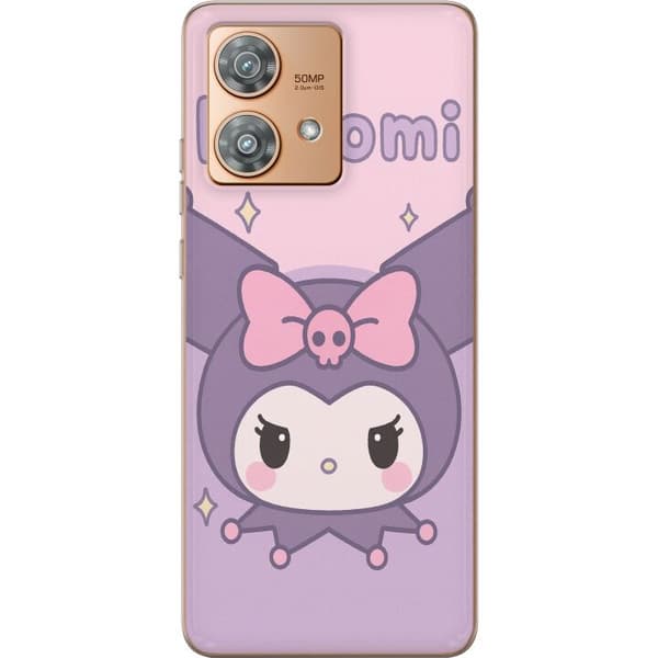 Motorola Edge 40 Neo Gjennomsiktig deksel Kuromi Kawaii
