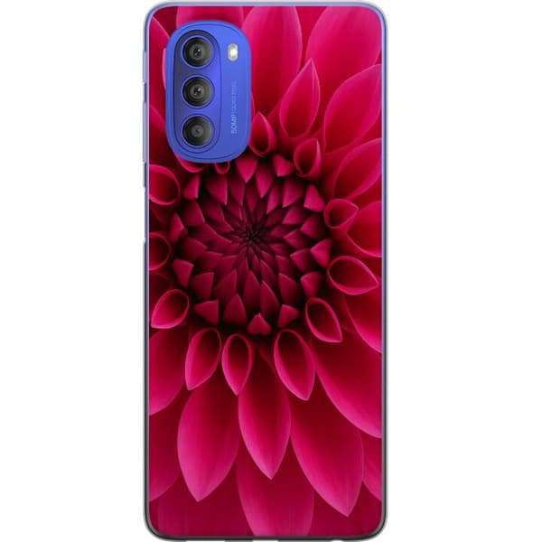 Motorola Moto G51 5G Gjennomsiktig deksel Rosecore