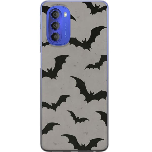 Motorola Moto G51 5G Gennemsigtig cover Flutterprint