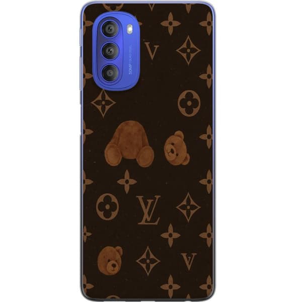 Motorola Moto G51 5G Gennemsigtig cover Plush Luxe