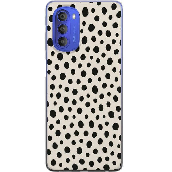 Motorola Moto G51 5G Gennemsigtig cover Dot Dance