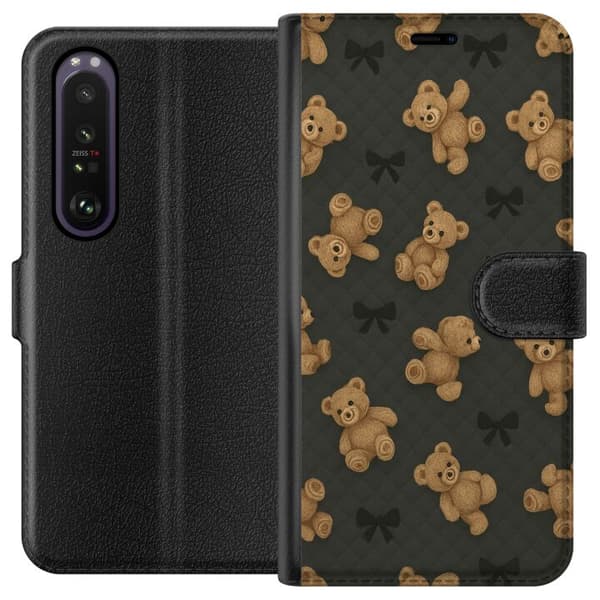 Sony Xperia 1 III Lompakkokotelo Teddy Halauksia