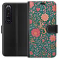 Pikkukuva 1 / 3: Sony Xperia 1 III Lompakkokotelo Floral Dream