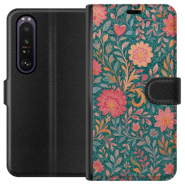 Sony Xperia 1 III Lompakkokotelo Floral Dream