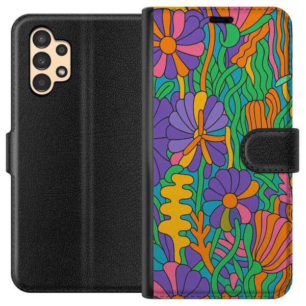 Samsung Galaxy A13 Tegnebogsetui Farveeksplosion