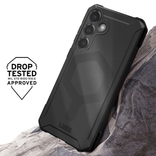 Coque för Samsung S25 Plus Bivaxslurk Translucent Essential Armor UAG Svart