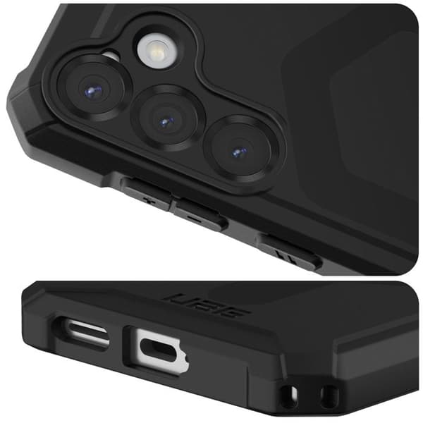 Coque för Samsung S25 Plus Bivaxslurk Translucent Essential Armor UAG Svart