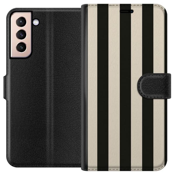 Samsung Galaxy S21 Lommeboketui Linjestrøm