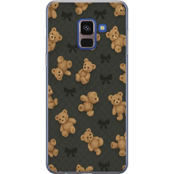 Samsung Galaxy A8 (2018) Läpinäkyvä kuori Teddy Halauksia