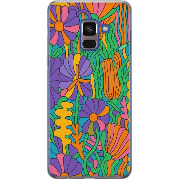 Samsung Galaxy A8 (2018) Gjennomsiktig deksel Color Pop