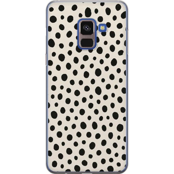 Samsung Galaxy A8 (2018) Gjennomsiktig deksel Dot Dance